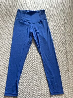 Aerie OFFLINE Bright Blue High Rise Leggings Size M